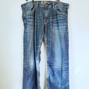 Silver Men’s Jeans Zac Bootcut Denim Size 38x32 Blue Medium Wash